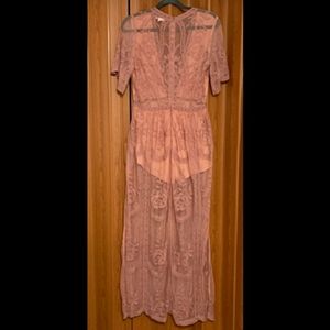 Honey Punch Lace Romper